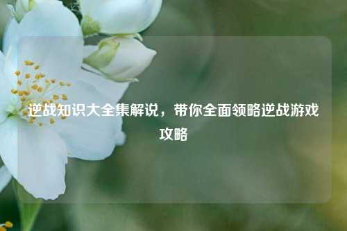 逆战知识大全集解说，带你全面领略逆战游戏攻略